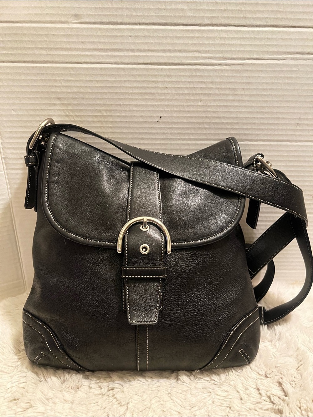 VGUC. Vintage coach Hamilton crossbody bag.  Collectable bag